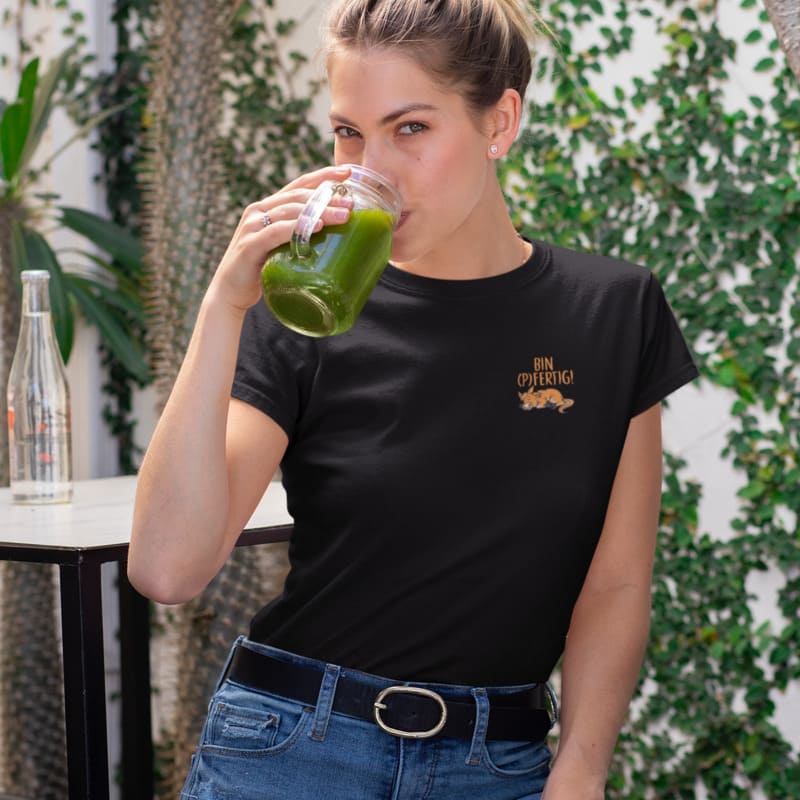 Bin (p)fertig! - Damenshirt