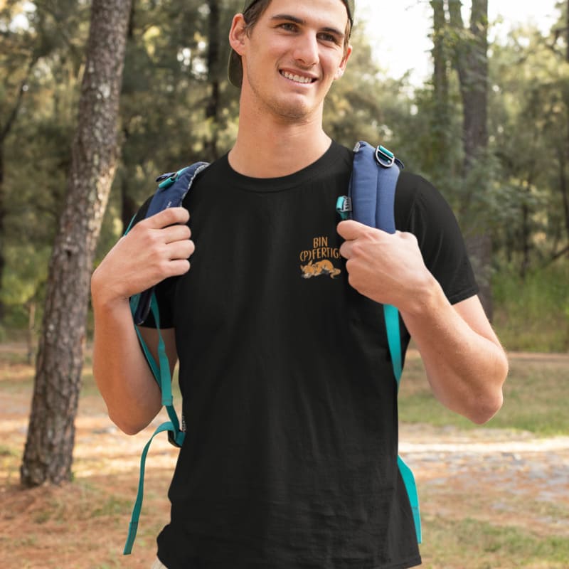 Bin (p)fertig! - Herrenshirt