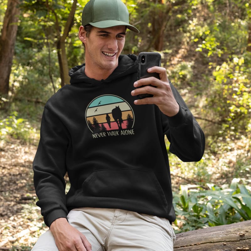 Never walk alone - Herrenhoodie