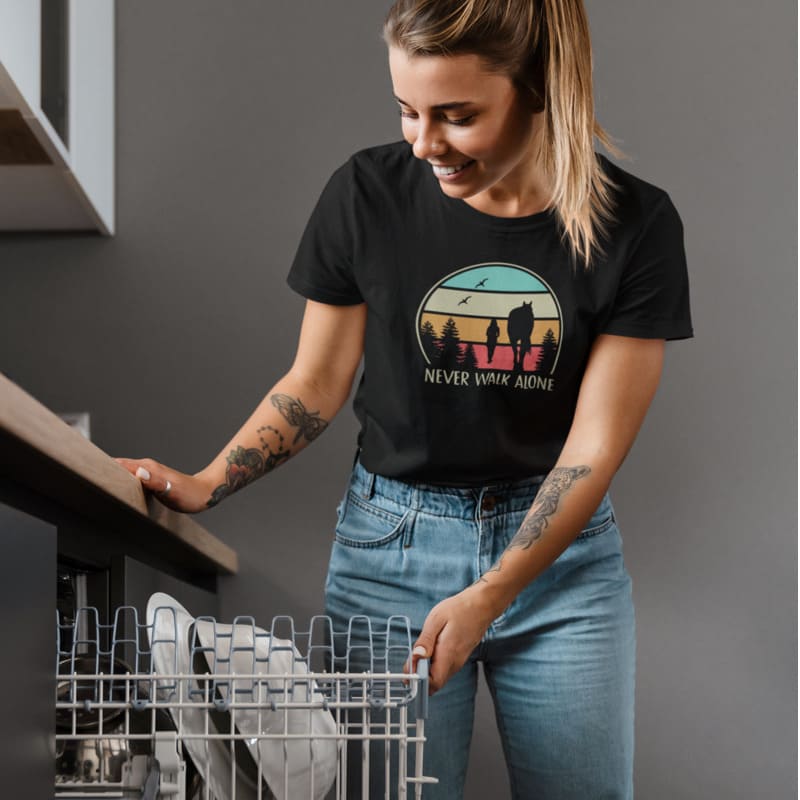 Never walk alone - Damenshirt