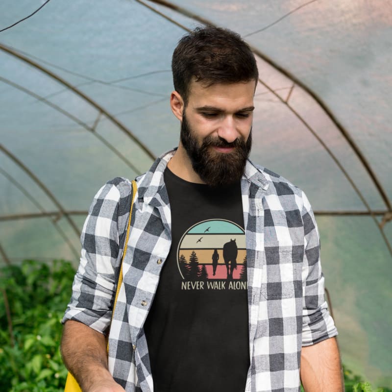 Never walk alone - Herrenshirt