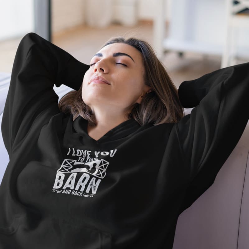 I Love You to the Barn and Back - Damenhoodie