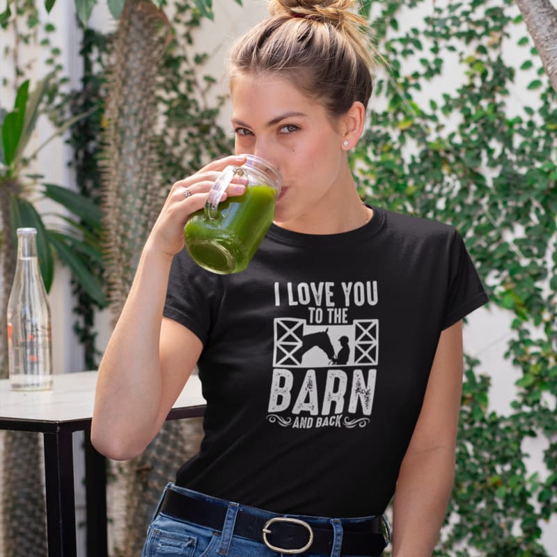 Liebe bis zum Stall und zurück - Damenshirt