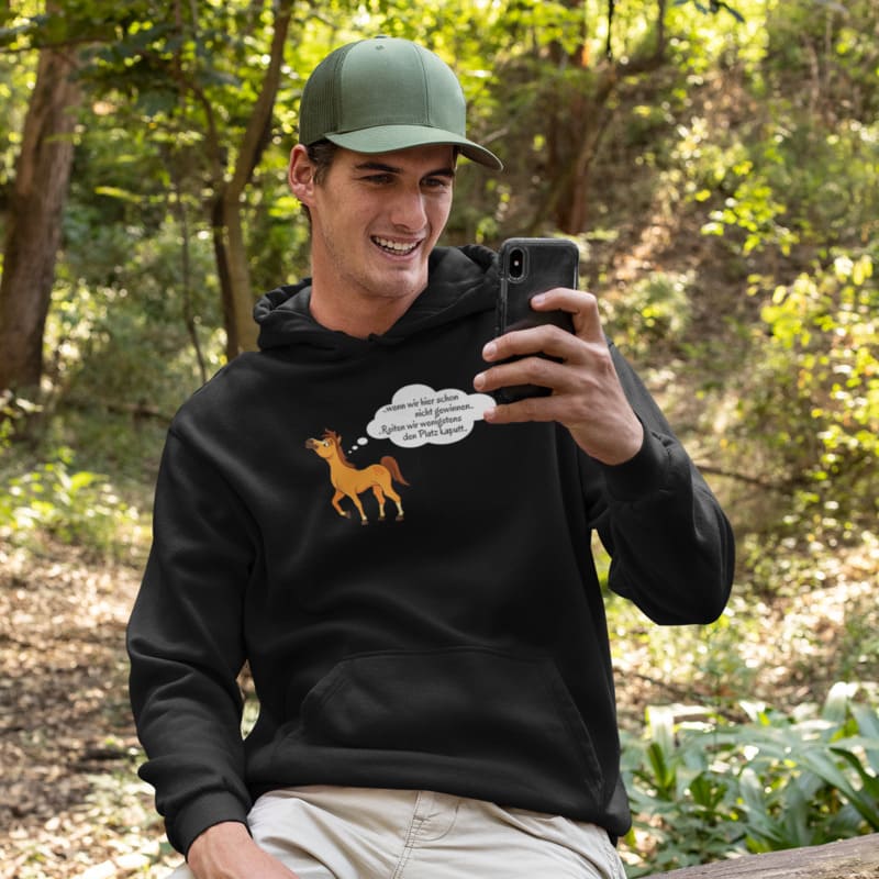 Wenn wir schon nicht gewinnen - Herrenhoodie