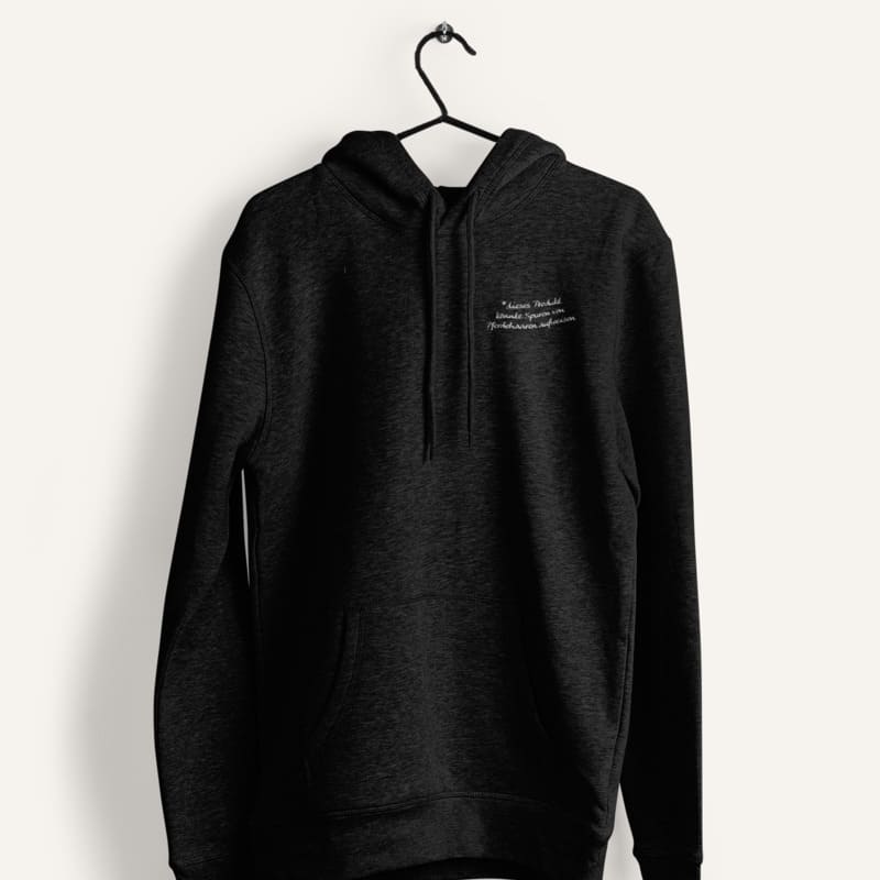 Spuren von Pferdehaaren - Herrenhoodie