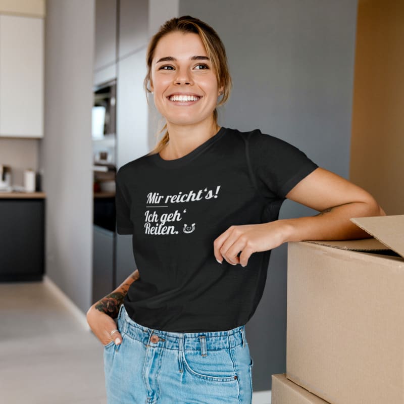 Mir reicht's ich geh' Reiten - Damenshirt