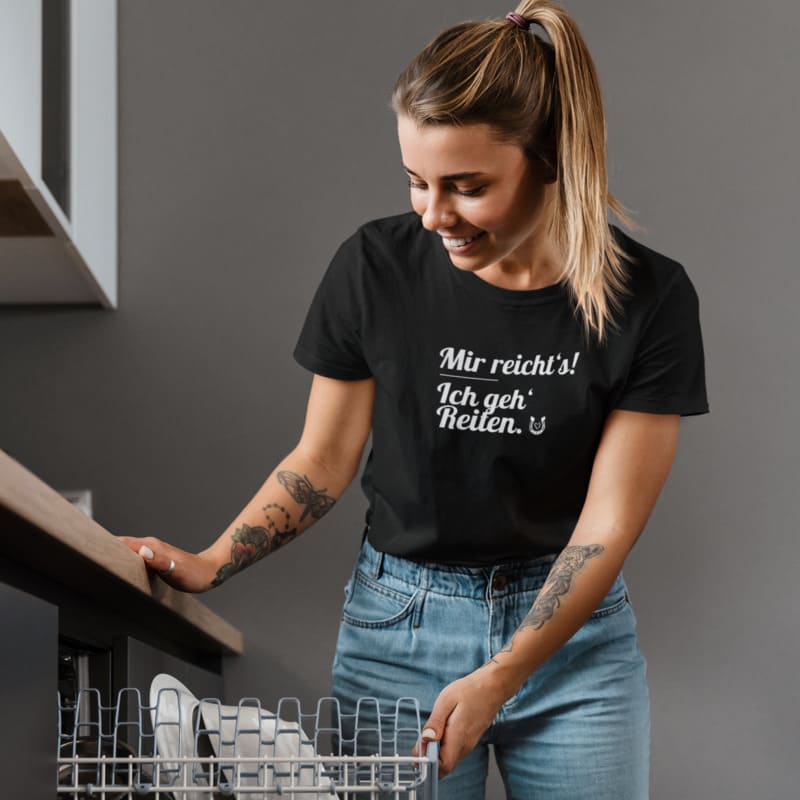 Mir reicht's ich geh' Reiten - Damenshirt