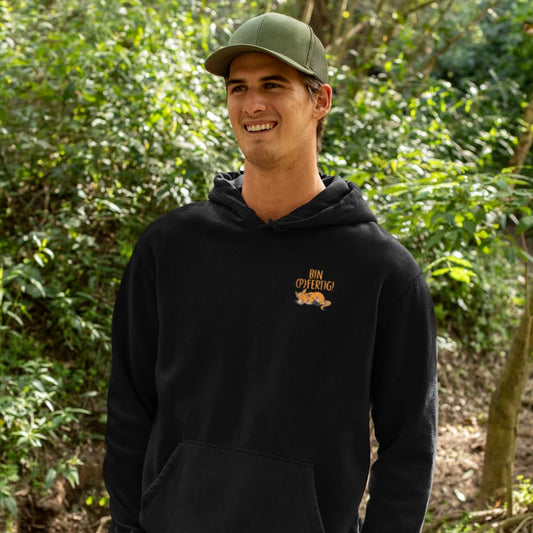 Bin (p)fertig! - Herrenhoodie