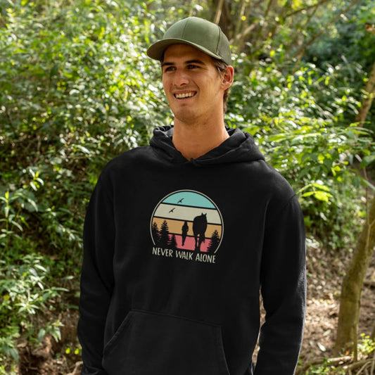Never walk alone - Herrenhoodie
