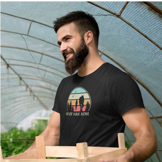 Never walk alone - Herrenshirt