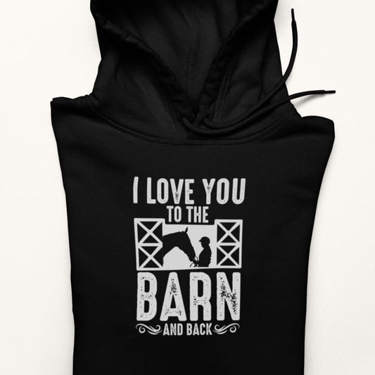 I Love You to the Barn and Back - Damenhoodie