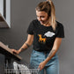 Wenn wir schon nicht gewinne, Reiten wir wenigstens den Platz kaputt - Damenshirt
