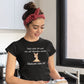 Heute würde ich auch was mit Menschen machen, Schubsen wäre toll - Damenshirt