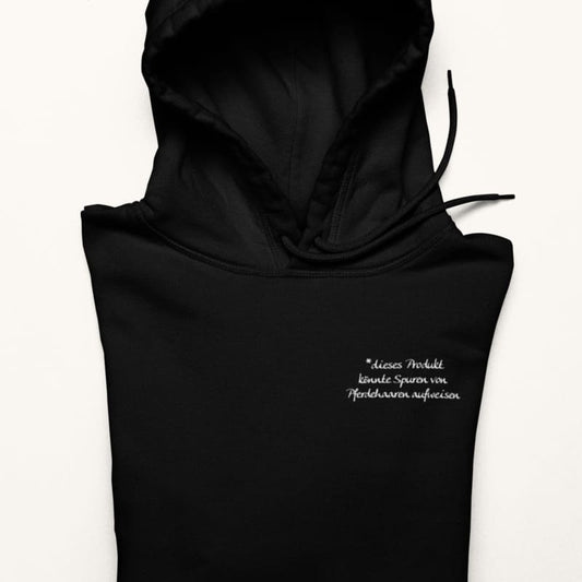 Spuren von Pferdehaaren - Herrenhoodie