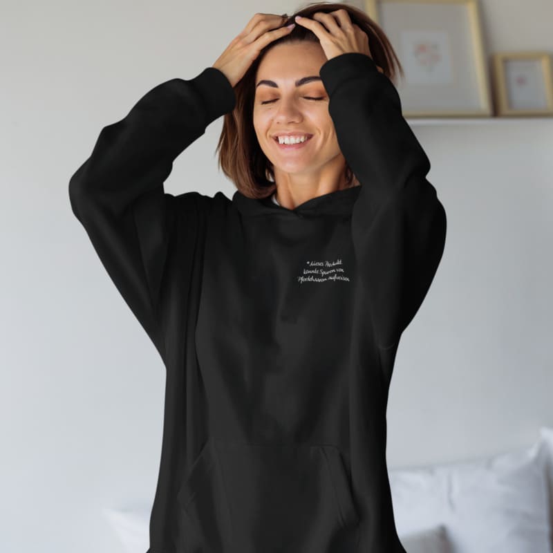 Spuren von Pferdehaaren - Damenhoodie