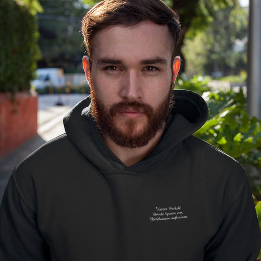 Spuren von Pferdehaaren - Herrenhoodie