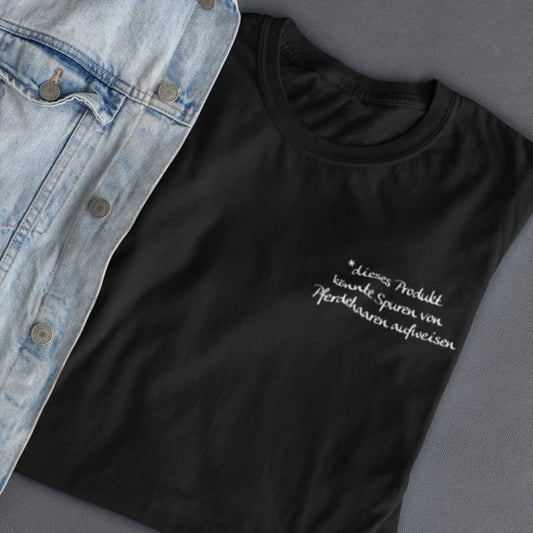 dieses Produkt kann Spuren von Pferdehaaren aufweisen - Damenshirt