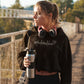 #pferdemädchen - Damenhoodie