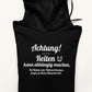 Achtung - Reiten kann abhängig machen! - Herrenhoodie