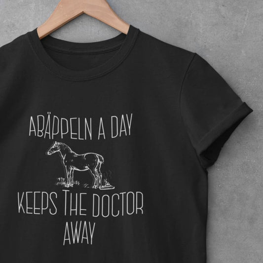 Apäppeln a day keeps the doctor away - Herrenshirt